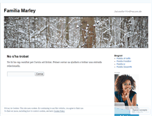 Tablet Screenshot of familiamarley.wordpress.com