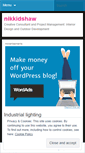 Mobile Screenshot of nikkidshaw.wordpress.com