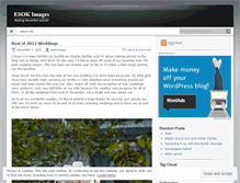 Tablet Screenshot of esokimages.wordpress.com