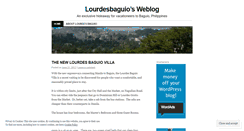 Desktop Screenshot of lourdesbaguio.wordpress.com