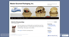 Desktop Screenshot of mastergourmetpackaging.wordpress.com