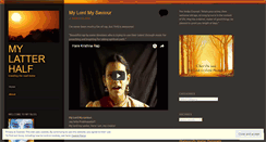 Desktop Screenshot of mylatterhalf.wordpress.com