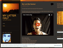 Tablet Screenshot of mylatterhalf.wordpress.com