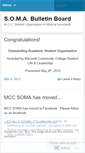 Mobile Screenshot of mccsoma.wordpress.com