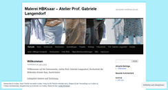 Desktop Screenshot of malereihbksaar.wordpress.com