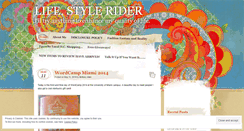Desktop Screenshot of lifestylerider.wordpress.com