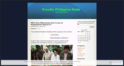 Desktop Screenshot of filipinosrock.wordpress.com