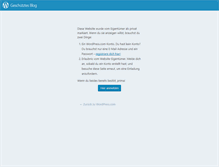 Tablet Screenshot of geraldnauschnegg.wordpress.com