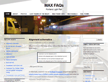 Tablet Screenshot of maxfaqs.wordpress.com