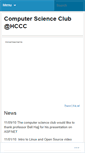 Mobile Screenshot of csclubhccc.wordpress.com