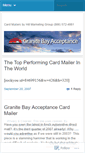Mobile Screenshot of granitebayacceptance.wordpress.com