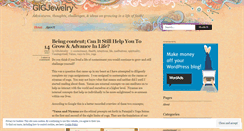 Desktop Screenshot of gigjewelry.wordpress.com