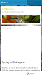 Mobile Screenshot of anitadee.wordpress.com