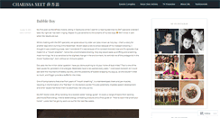 Desktop Screenshot of charissaseet.wordpress.com