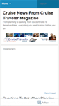 Mobile Screenshot of cruisetraveler.wordpress.com