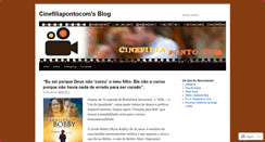 Desktop Screenshot of cinefiliapontocom.wordpress.com