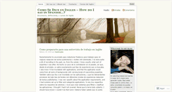 Desktop Screenshot of comosediceeningles.wordpress.com