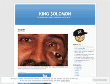 Tablet Screenshot of kingsolomonyc.wordpress.com