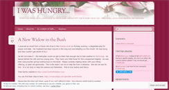 Desktop Screenshot of iwashungry.wordpress.com