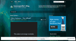 Desktop Screenshot of imsosuperfly.wordpress.com