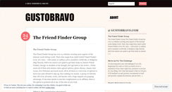 Desktop Screenshot of gustobravo.wordpress.com