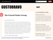 Tablet Screenshot of gustobravo.wordpress.com