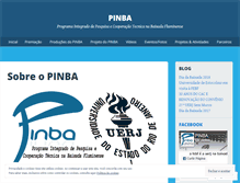 Tablet Screenshot of pinba.wordpress.com