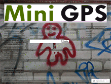 Tablet Screenshot of minigps.wordpress.com