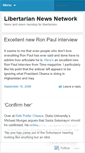 Mobile Screenshot of libnewsnet.wordpress.com