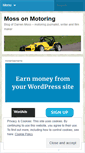 Mobile Screenshot of mossonmotoring.wordpress.com