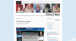 Desktop Screenshot of chicoemais.wordpress.com