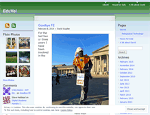 Tablet Screenshot of eduvel.wordpress.com