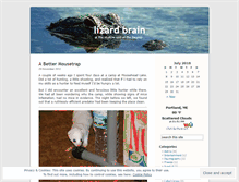 Tablet Screenshot of lizardbrain.wordpress.com