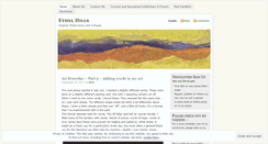 Desktop Screenshot of ethelhills.wordpress.com