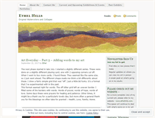 Tablet Screenshot of ethelhills.wordpress.com