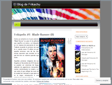 Tablet Screenshot of frikachu.wordpress.com