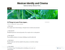 Tablet Screenshot of mexicanidentitycinema.wordpress.com