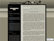 Tablet Screenshot of chapter6o1.wordpress.com