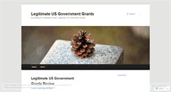 Desktop Screenshot of bloglegitimateusgovernment.wordpress.com