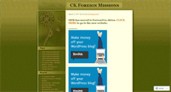 Desktop Screenshot of connectionkenya.wordpress.com