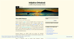 Desktop Screenshot of initiativaortodoxa.wordpress.com