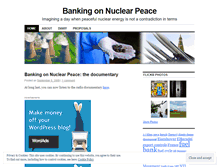 Tablet Screenshot of nuclearbank.wordpress.com