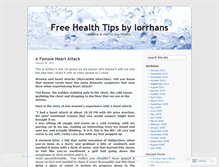 Tablet Screenshot of lorrhans.wordpress.com