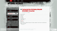 Desktop Screenshot of internalreleases.wordpress.com