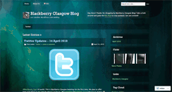 Desktop Screenshot of blackberryglasgow.wordpress.com