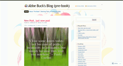 Desktop Screenshot of abbebuck.wordpress.com