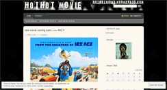 Desktop Screenshot of hothotmoive.wordpress.com