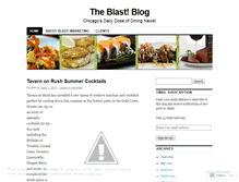 Tablet Screenshot of blastmarketing.wordpress.com