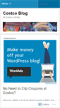 Mobile Screenshot of costcoblog.wordpress.com