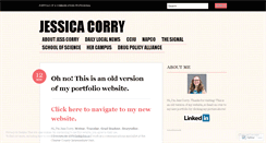 Desktop Screenshot of jesscorryclips.wordpress.com